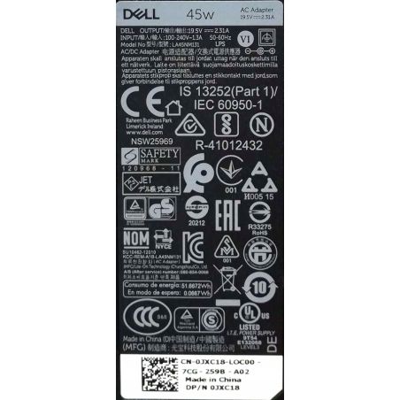 Zasilacz DELL 19.5V 2.31A 4.5x3.0 45W