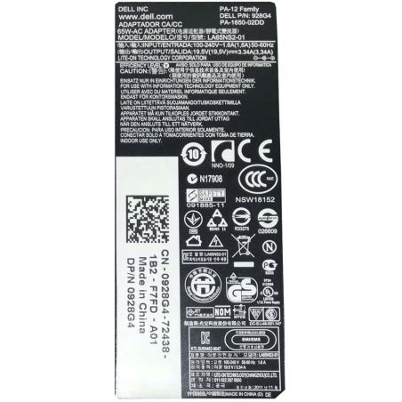 Zasilacz DELL 19.5V 3.34A 7.4x5.0 65W