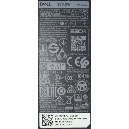 Zasilacz DELL 20V 6.5A USB-C 130W