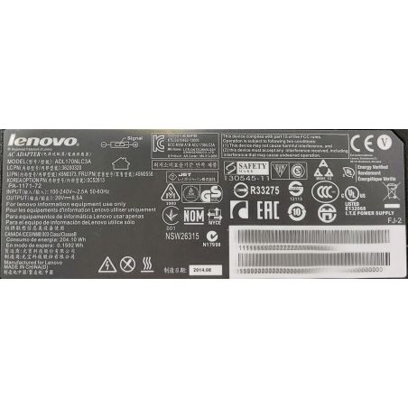 Zasilacz LENOVO 20V 8.5A SLIM TIP 170W