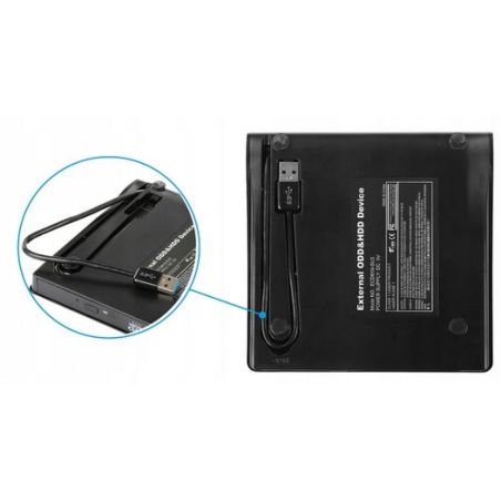 NAPĘD NAGRYWARKA DVD ZEWNĘTRZNA USB 3.0 DO LAPTOPA