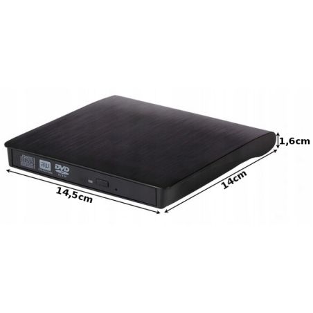 NAPĘD NAGRYWARKA DVD ZEWNĘTRZNA USB 3.0 DO LAPTOPA