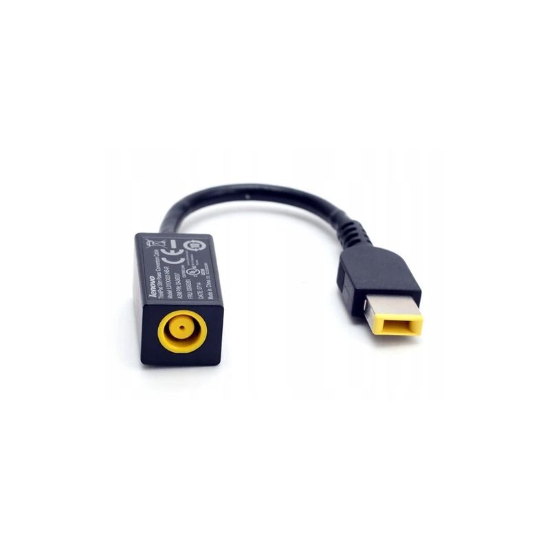 ORYGINALNY ADAPTER LENOVO OKRĄGŁY WTYK PŁASKI WTYK