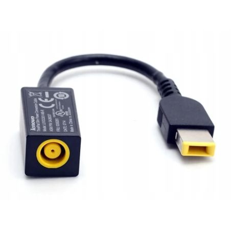 ORYGINALNY ADAPTER LENOVO OKRĄGŁY WTYK PŁASKI WTYK
