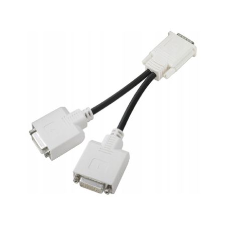 ORYGINALNY ADAPTER PRZEJŚCIÓWKA DMS 59 - 2x DVI-I