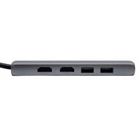 SATECHI Dual Multimedia Adapter USB-C do Macbook