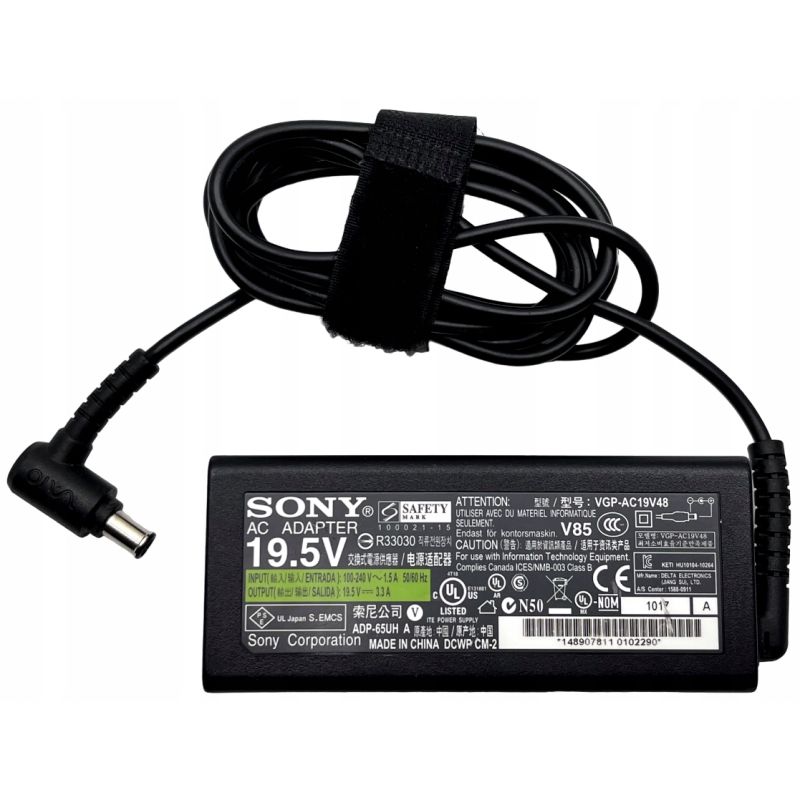 Zasilacz SONY VGP-AC19V48 19.5V 3.3A 6.5x4.4 65W