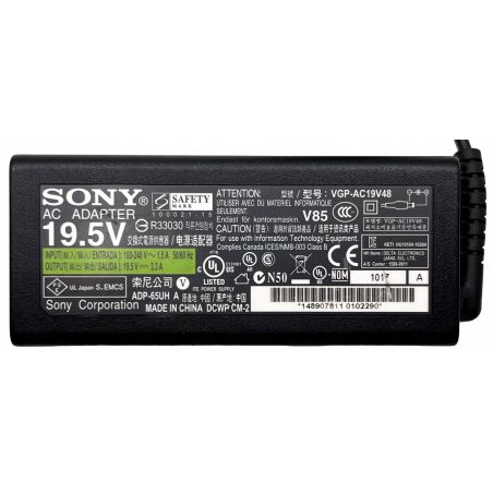 Zasilacz SONY VGP-AC19V48 19.5V 3.3A 65W 6.5x4.4