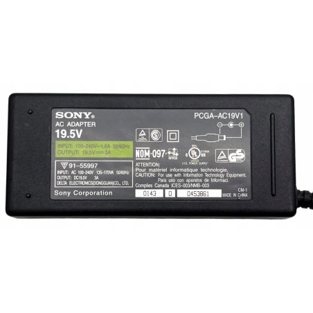 Zasilacz SONY PCGA-AC19V1 19.5V 3A 6.5x4.4 60W