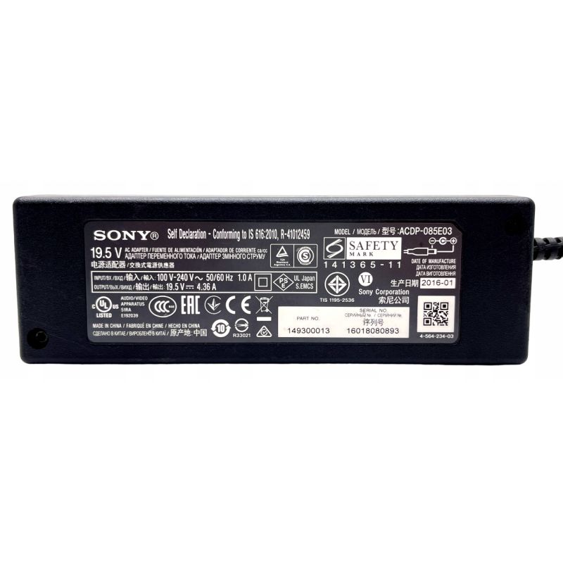 Zasilacz SONY ACDP-085E03 19.5V 4.36A 6.0x4.3 85W