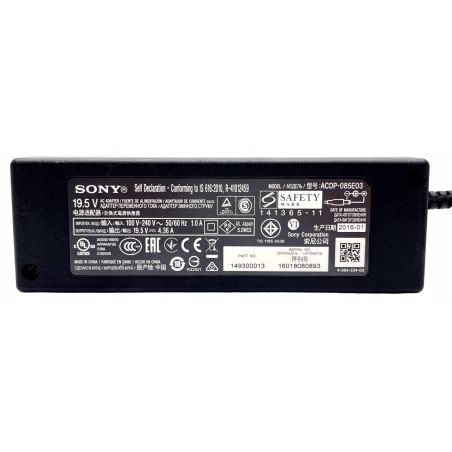 Zasilacz SONY ACDP-085E03 19.5V 4.36A 6.0x4.3 85W