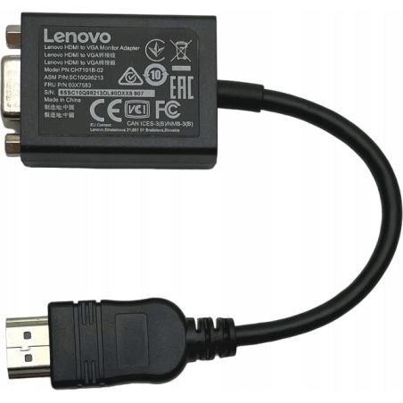 ADAPTER KONWERTER LENOVO HDMI do VGA DSUB 03X7583