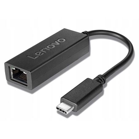 ADAPTER LENOVO USB-C LAN ETHERNET RJ45 GIGABIT 1000 Mbps
