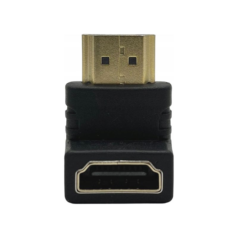 PRZEJŚCIÓWKA ADAPTER KĄTOWY 90 STOPNI HDMI 4K 60Hz