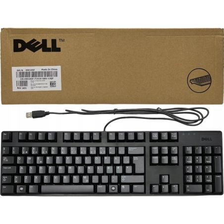 ORYGINALNA PRZEWODOWA KLAWIATURA DELL SK-8175 QuietKey na USB