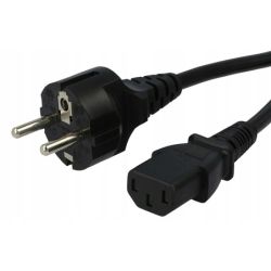 KABEL ZASILAJĄCY C13 DO KOMPUTERA 1,3M
