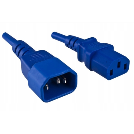 copy of KABEL ZASILAJĄCY PC PRZEDŁUŻACZ 230V C13/C14 M/F