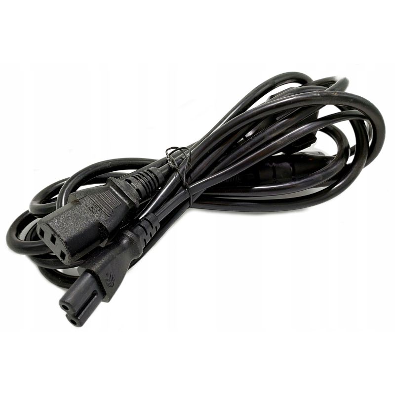 KABEL ZASILAJĄCY podwójny Y C13 + C7 ósemka 2m