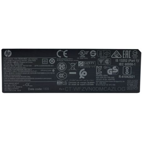 ZASILACZ HP 45W 19.5V 2.31A 4.5x3.0 BLUE TIP