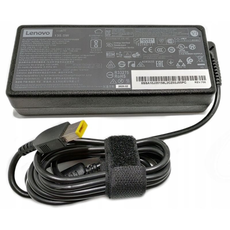 NOWY Zasilacz LENOVO 20V 6.75A SLIM TIP 135W
