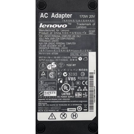Zasilacz LENOVO 20V 8.5A PIN 5.5x8.0 170W