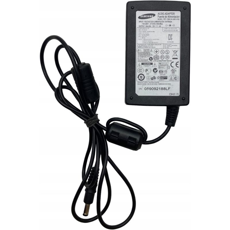 Oryginalny zasilacz Samsung 24W DA-24B12-FAB 12V 2A 5.5/2.5