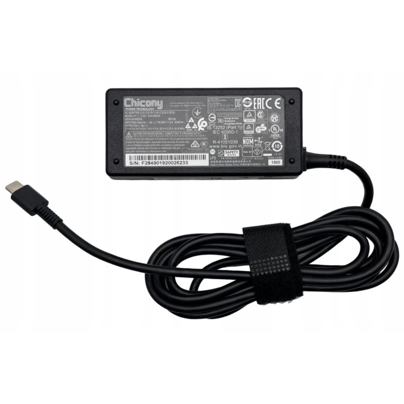 Zasilacz Ładowarka Chicony 20V 2.25A 45W USB-C