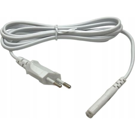 NOWY KABEL ZASILAJĄCY ÓSEMKA C7 2PIN 1,5m BIAŁY