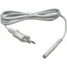 NOWY KABEL ZASILAJĄCY ÓSEMKA C7 2PIN 1,5m BIAŁY