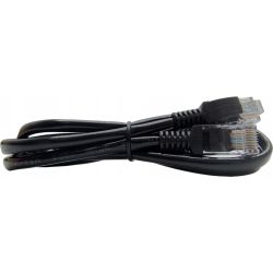 KABEL SIECIOWY LAN CAT.5e 90cm elastyczny RJ45