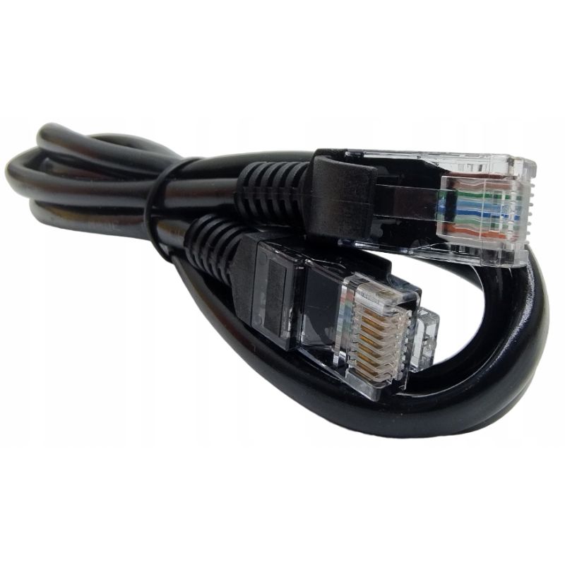 KABEL SIECIOWY LAN CAT.5e 90cm elastyczny RJ45