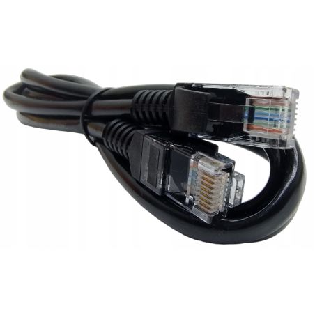 KABEL SIECIOWY LAN CAT.5e 90cm elastyczny RJ45
