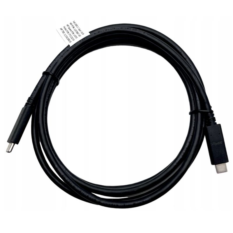 ORYGINALNY KABEL HP USB-C TYP-C PD 100W 5A 1,8m do stacji dokującej