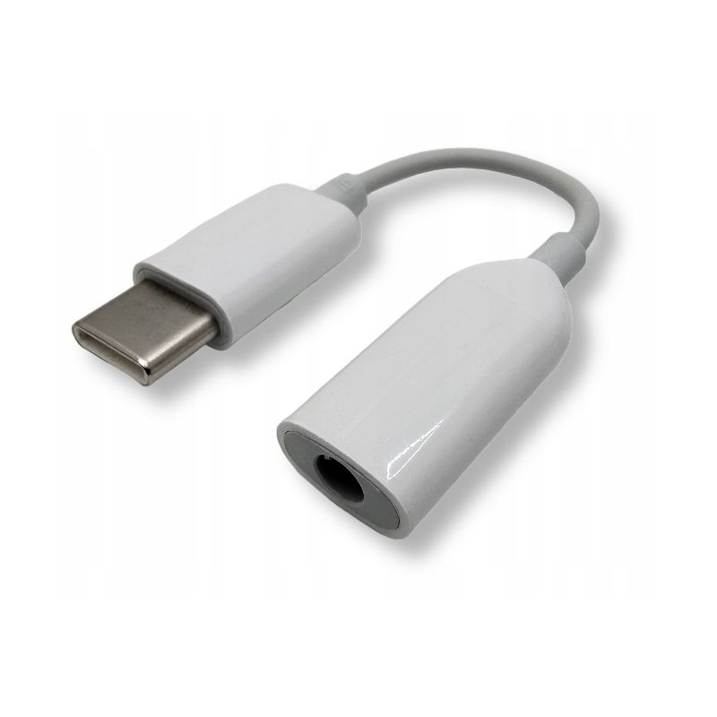 NOWY ADAPTER PRZEJŚCIÓWKA do słuchawek USB-C - MINI JACK AUX 3.5mm
