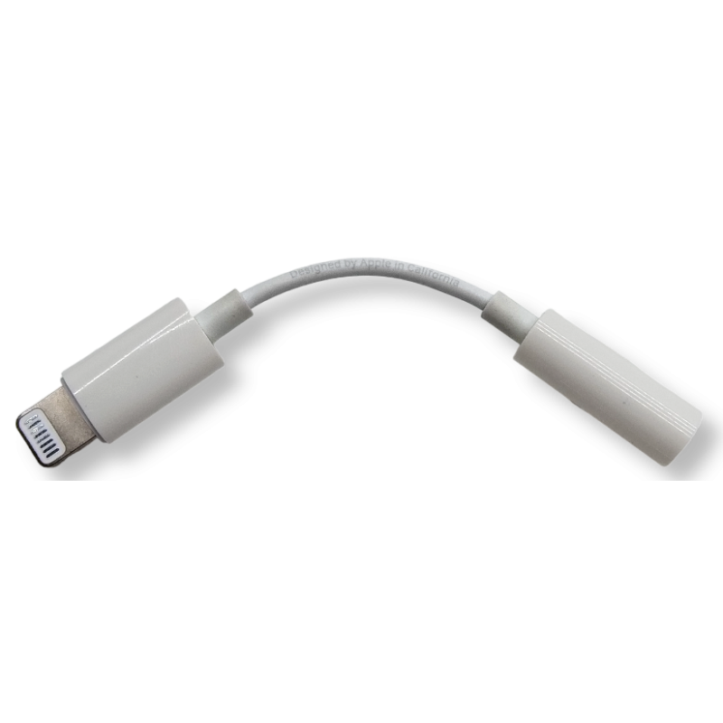 ORYGINALNY ADAPTER PRZEJŚCIÓWKA APPLE MMX62ZM/A IPHONE LIGHTNING - JACK 3.5