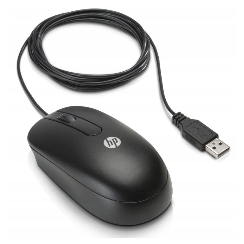 Mysz optyczna HP przewodowa USB czarna MOFYUO
