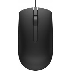 Mysz DELL MS116 na USB czarna 1000DPI przewodowa optyczna