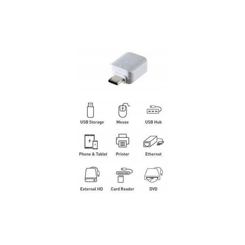 ADAPTER SAMSUNG OTG USB-A do USB-C TYP-C PRZEJŚCIÓWKA