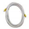 KABEL PRZEWÓD SIECIOWY LAN Patchcord RJ-45 UTP CAT 5e 10m BIAŁY