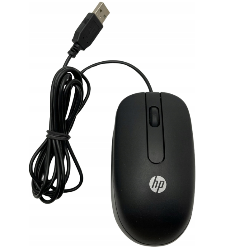 Mysz optyczna HP przewodowa USB czarna SM-2027 800DPI