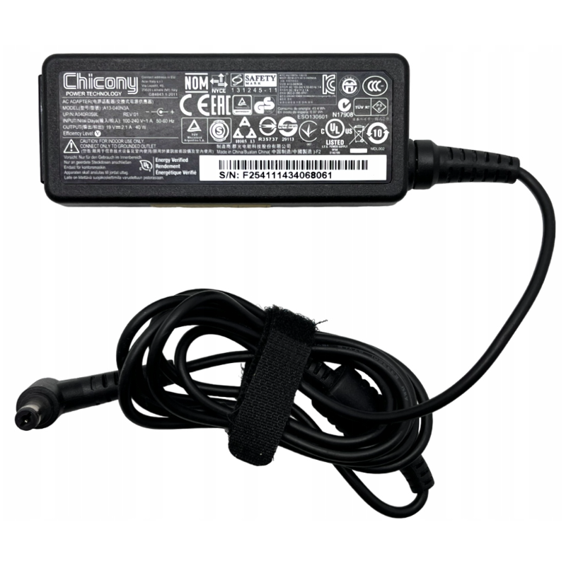 Zasilacz Chicony 19V 2.1A 40W 5.5mmx1.7mm