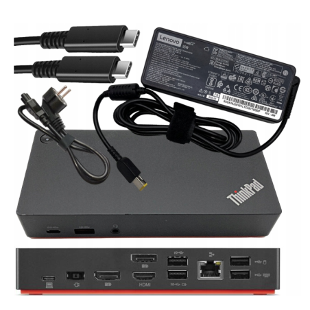 Stacja Lenovo ThinkPad USB-C Dock Gen 2 40AS + 90W